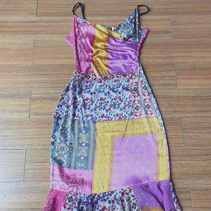Bohemian very colorful dress